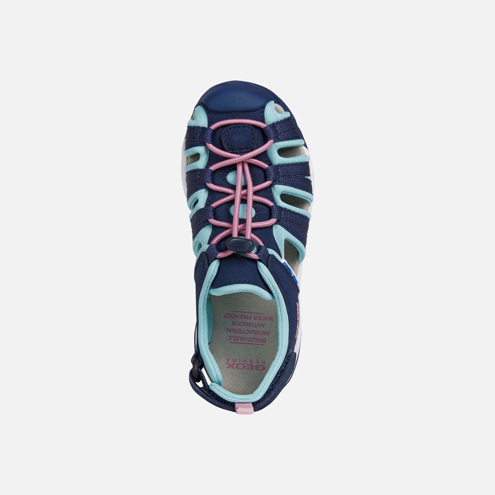 Sandalias Geox Menina Azuis - Borealis - QZHWB6735